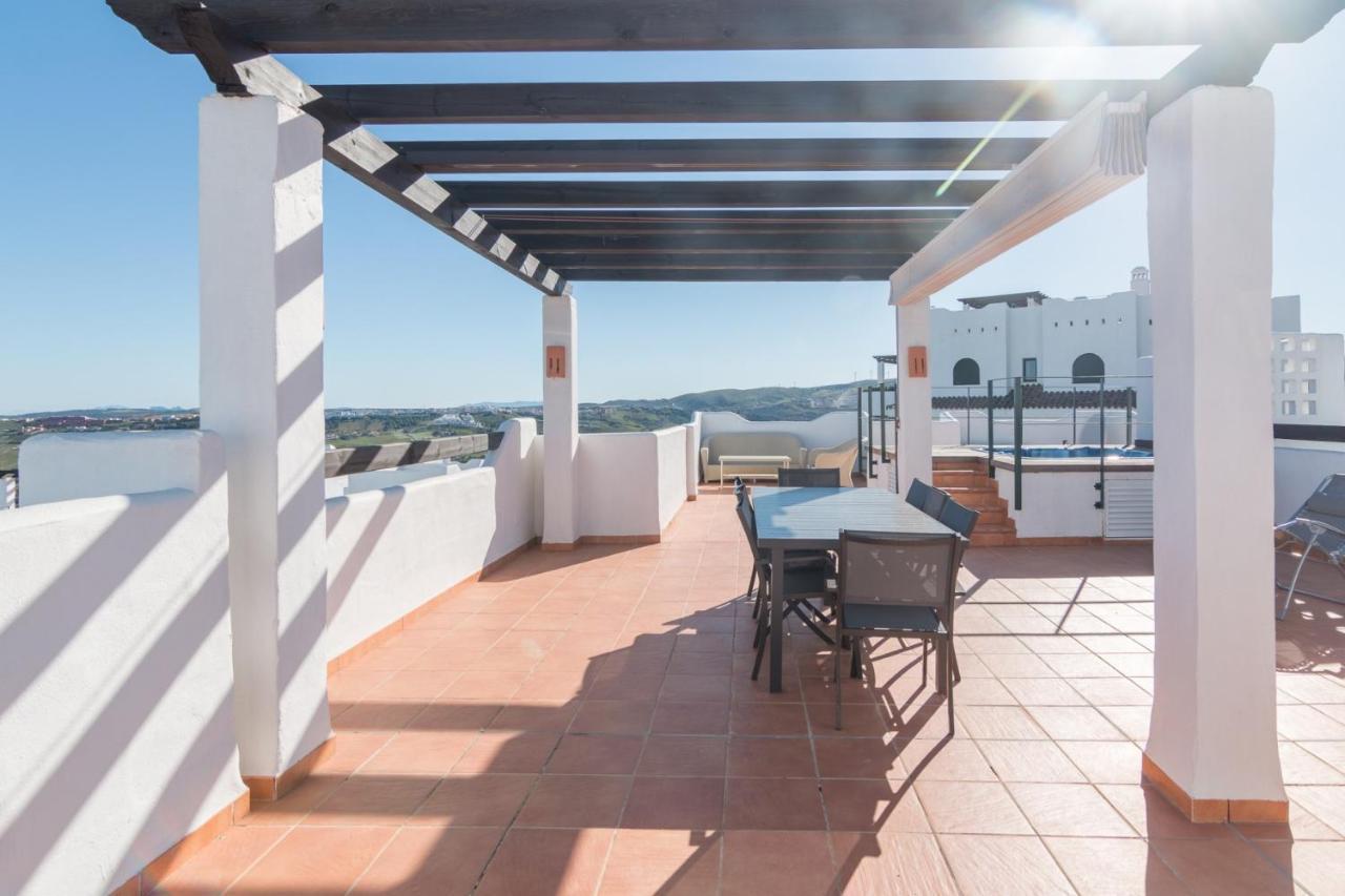 דירות 2186-Luxury Sea View Penthouse In Casares Costa מראה חיצוני תמונה