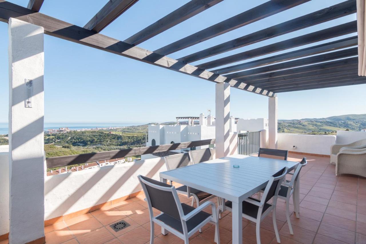 דירות 2186-Luxury Sea View Penthouse In Casares Costa מראה חיצוני תמונה