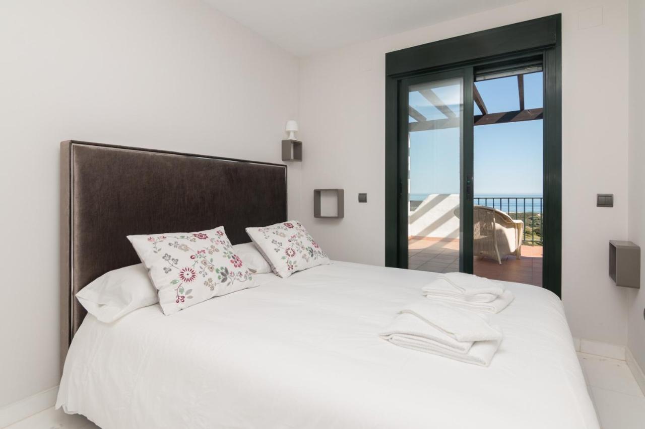 דירות 2186-Luxury Sea View Penthouse In Casares Costa מראה חיצוני תמונה